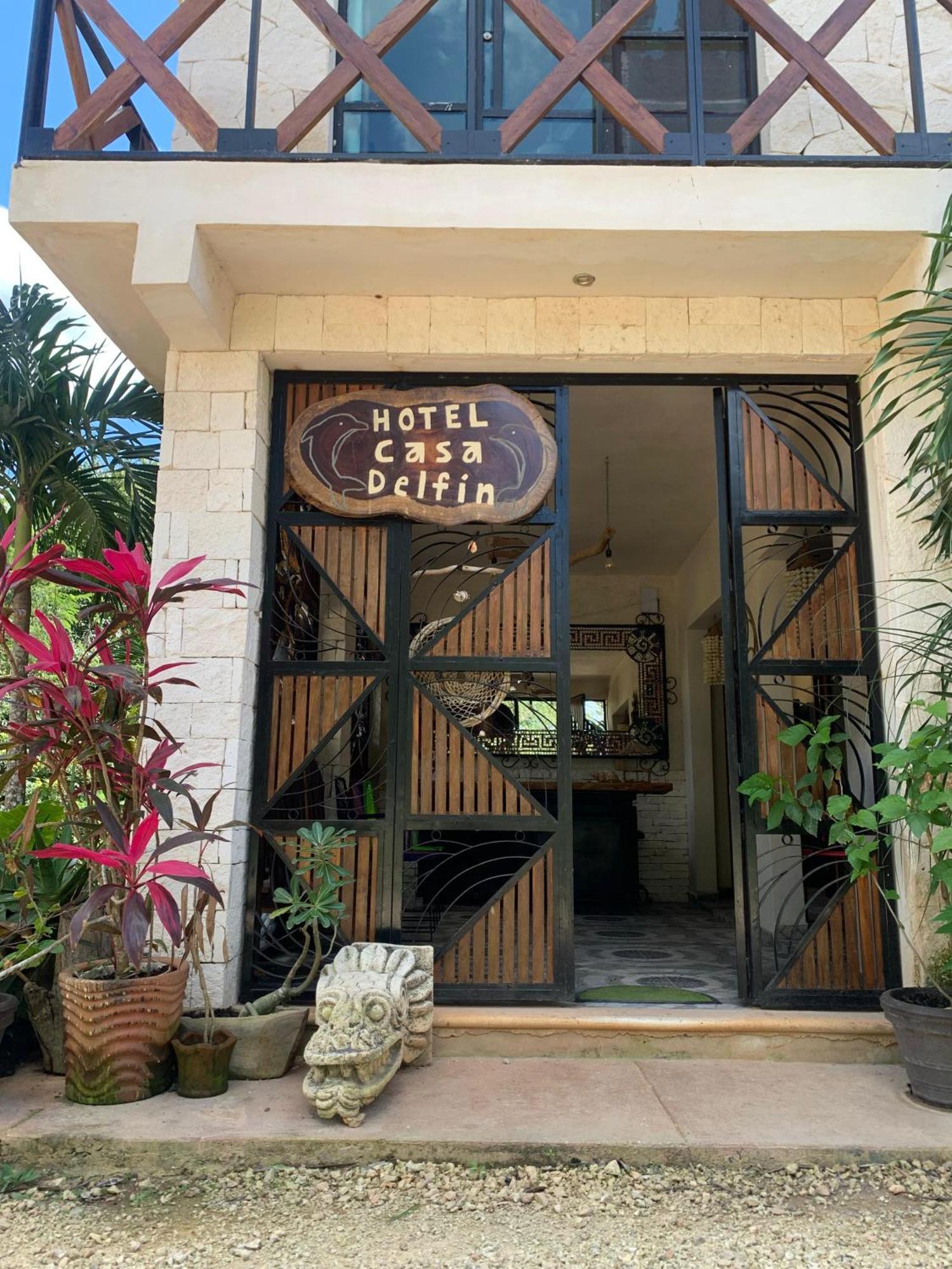 Casa Delfín Tulum Apartamento Macario Gomez Exterior foto